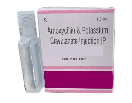 AMOXYCILLIN CLAVULANATE  FOR INJECTION
